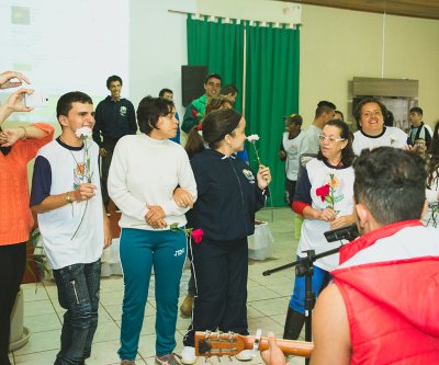  Visita a APAE Capela do ALto-SP