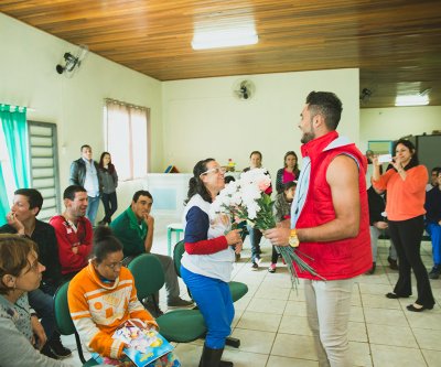  Visita a APAE Capela do ALto-SP