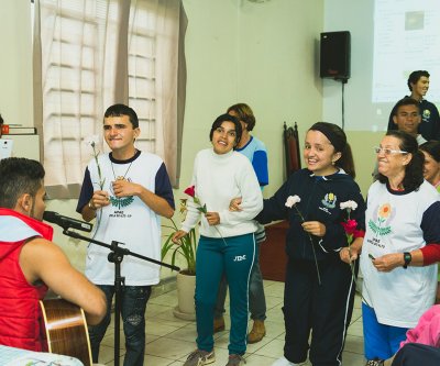  Visita a APAE Capela do ALto-SP